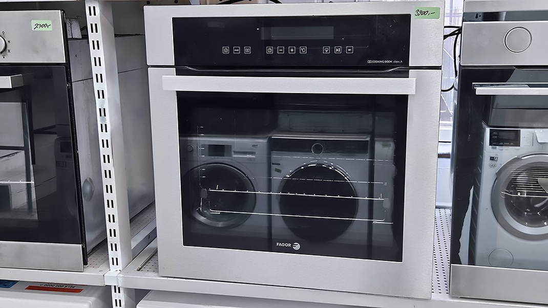 Horkovzdušná trouba FAGOR, gril, design: nerez – Samostatné vestavné trouby | Elektro Bazar Liberec